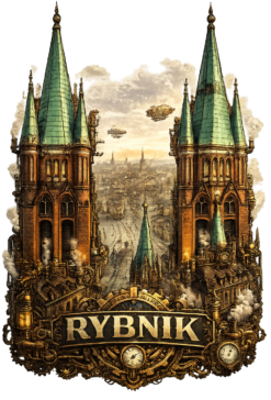 Alternative view of Rybnik Parowy - T-shirt