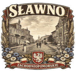 Alternative view of Sławno Zachodniopomorskie - T-shirt