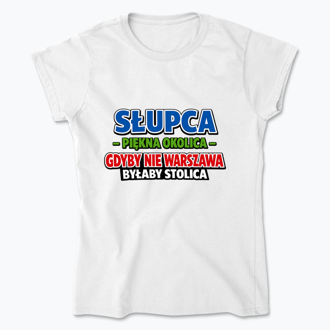 Słupca - piękna okolica - Koszulka damska