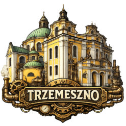 Alternative view of Trzemeszno Steampunk - T-shirt