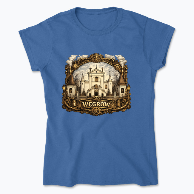Węgrów Steampunk - Koszulka damska