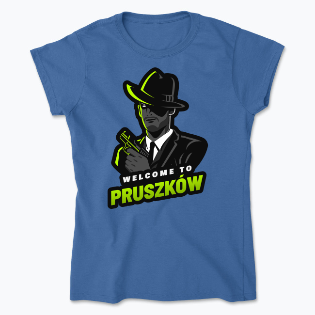 Welcome to Pruszków - Koszulka damska