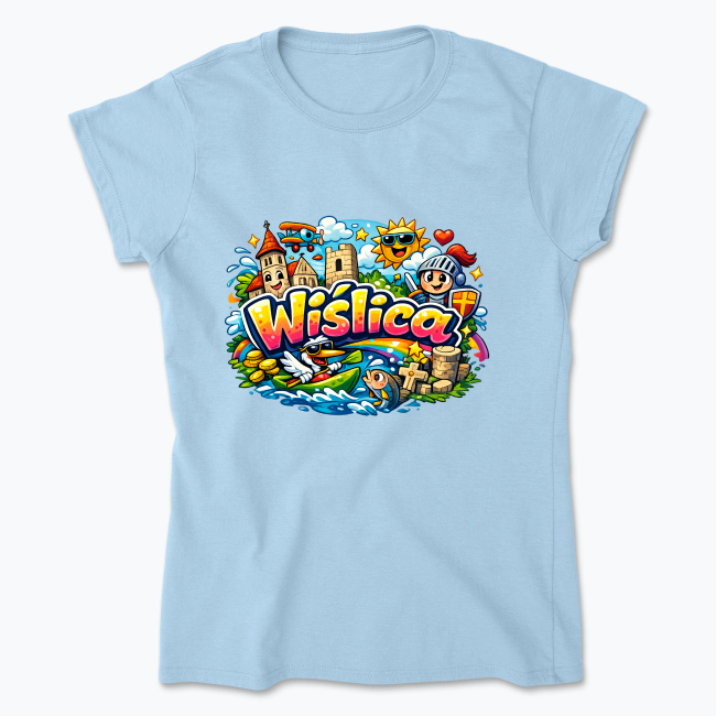 Wiślica Vibe - Koszulka damska