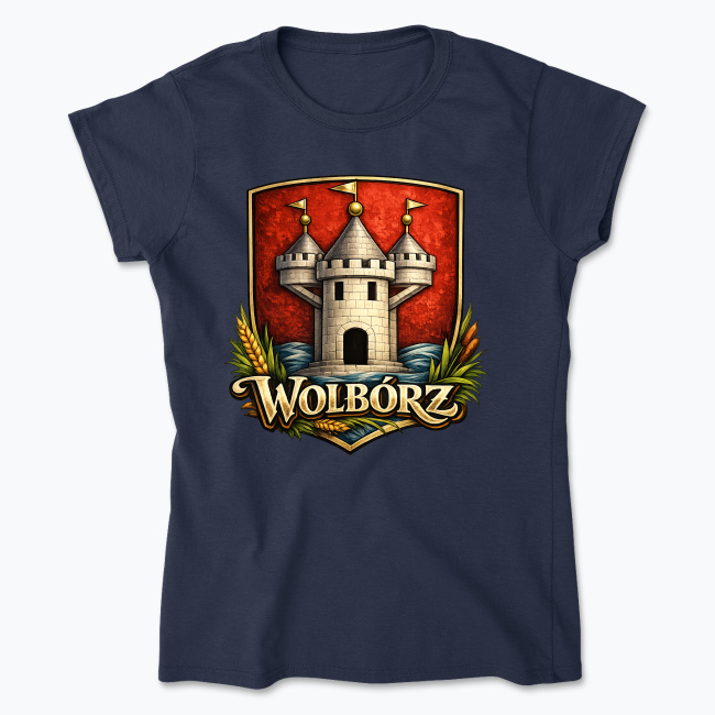 Wolbórz - Herb - Koszulka damska
