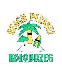 Alternative view of Beach Please! Kołobrzeh - T-shirt
