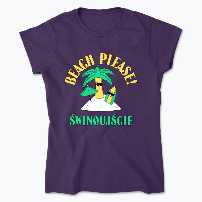 Beach Please! Świnoujście - Koszulka damska