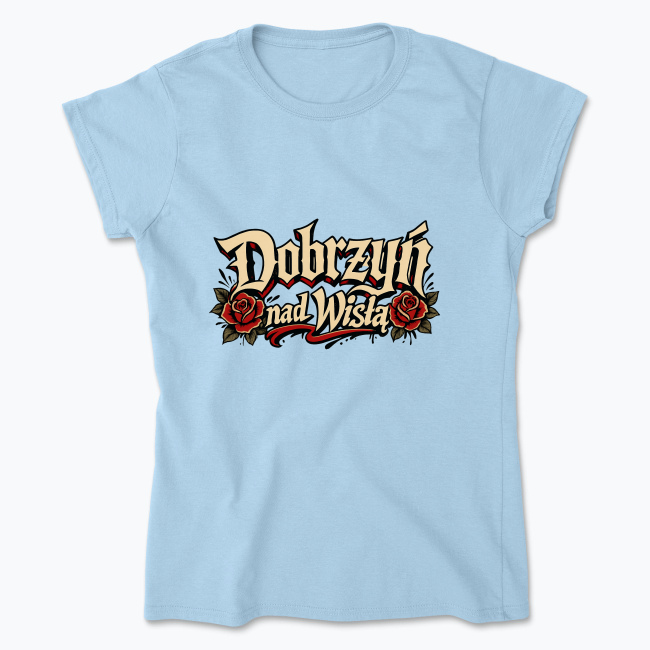 Dobrzyń nad Wisłą Tattoo - Koszulka damska