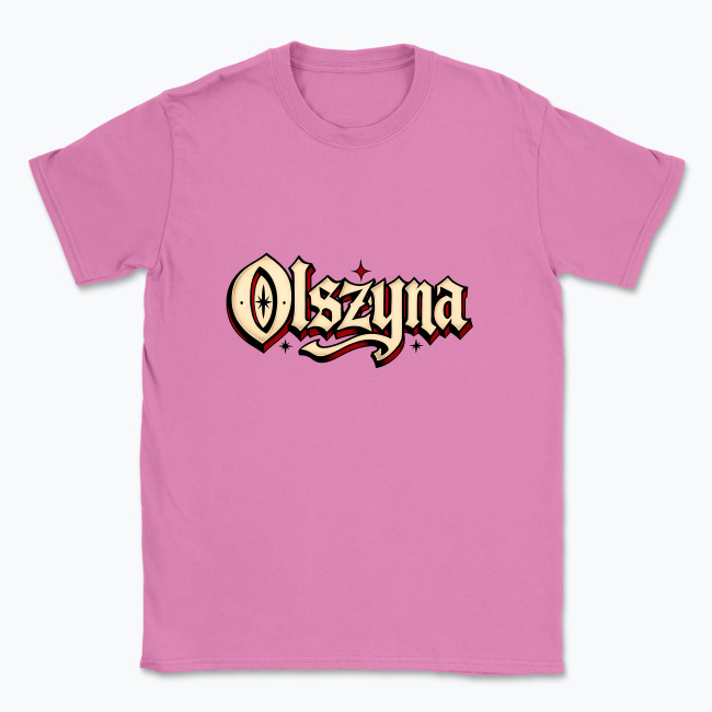 Graffiti tattoo-style Olszyna - T-shirt