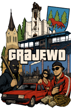Alternative view of Grajewo Game - T-shirt