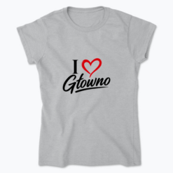 I Love Głowno - Koszulka damska