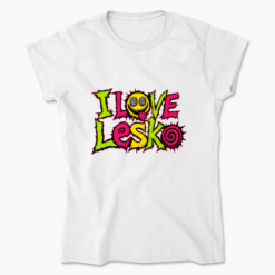 I love Lesko - Koszulka damska
