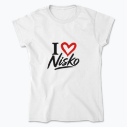 I love Nisko - Koszulka damska