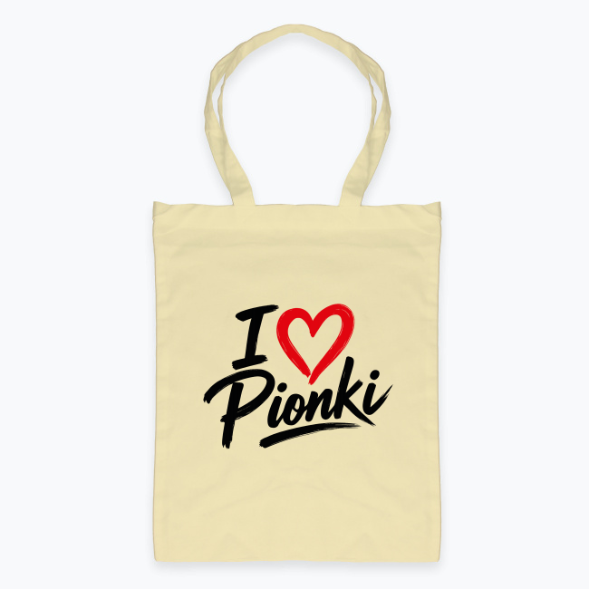 I love Pionki - Torba