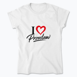 I love Przecław - Koszulka damska