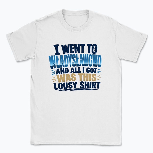 I went to Władysławowo - T-shirt