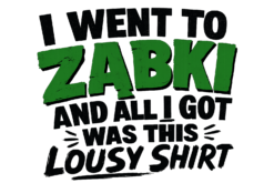 Alternative view of I went to Ząbki - T-shirt