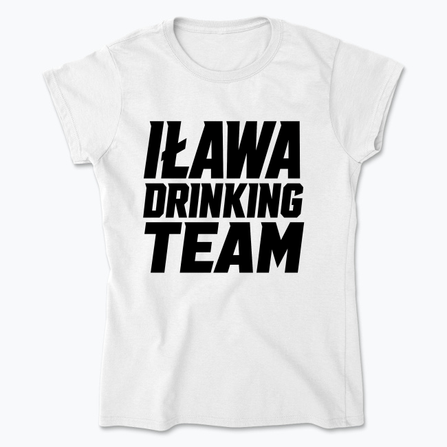 Iława Drinking Team - Koszulka damska
