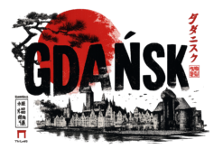 Alternative view of Gdańsk Japan - T-shirt