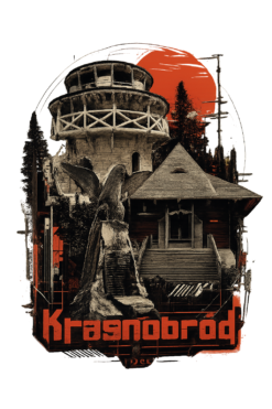 Alternative view of Krasnobród East - T-shirt