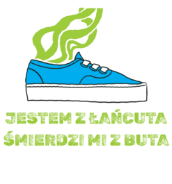 Alternative view of Jestem z Łańcuta - T-shirt