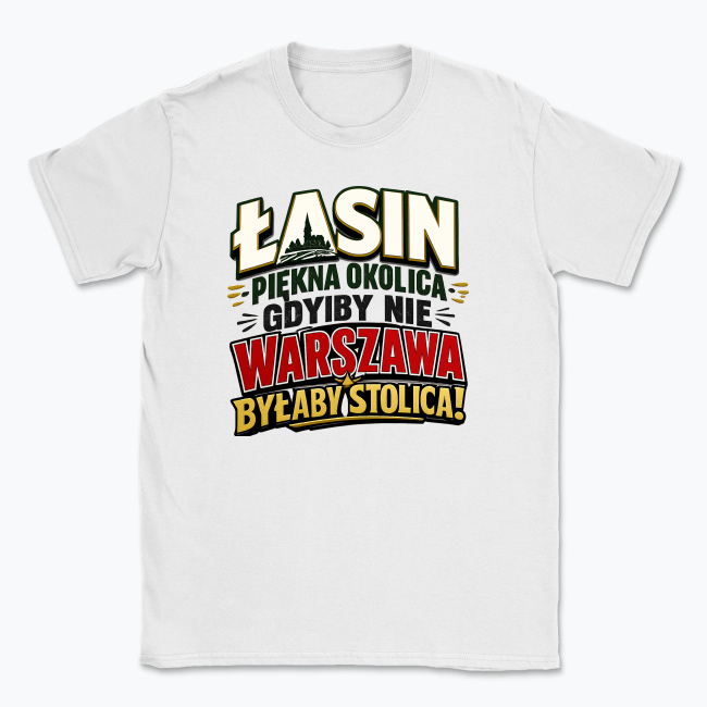Łasin - Piękna okolica - T-shirt