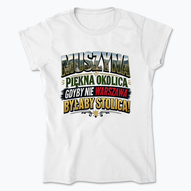 Muszyna Piękna okolica - Koszulka damska
