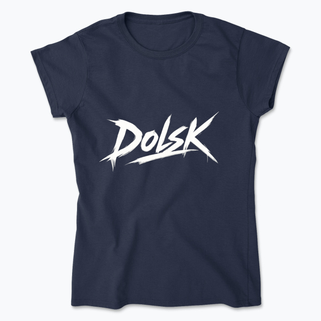 Napis Dolsk - Koszulka damska