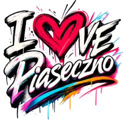 Alternative view of Piaseczno Love - T-shirt