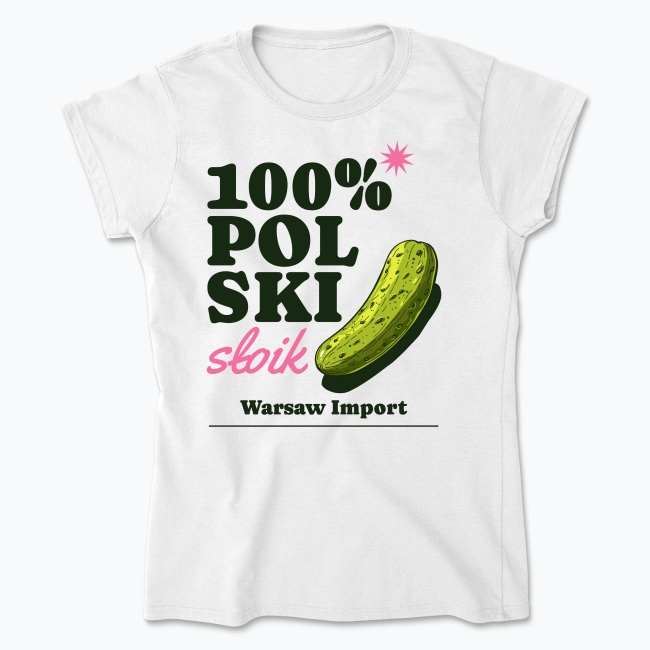 Polski Słoik - Warsaw Import - Koszulka damska