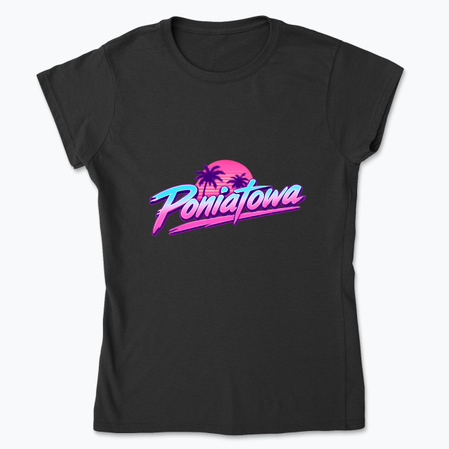 Poniatowa Wave - Koszulka damska
