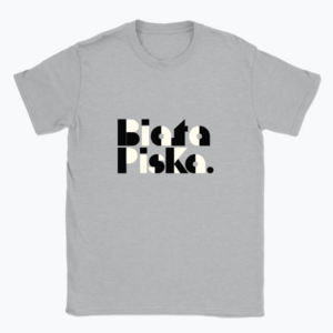 Post Modern Biała Piska - T-shirt