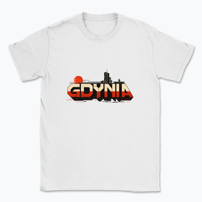 Retro Gdynia - T-shirt
