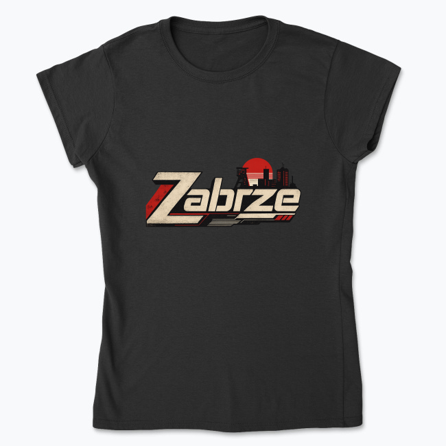 Retro Zabrze - Koszulka damska