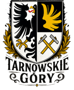Alternative view of Herb Tarnowskich Gór - T-shirt