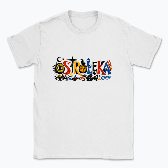 Abstrakcyjna Ostrołęka - T-shirt