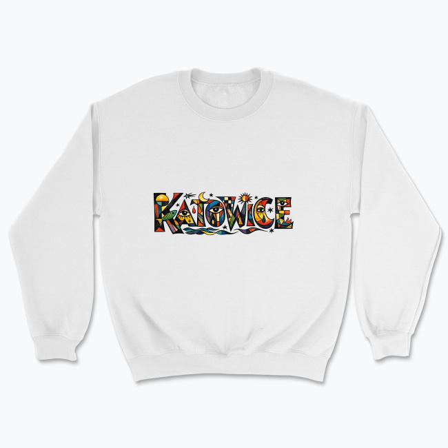 Abstrakcyjne Katowice - Bluza