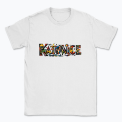 Abstrakcyjne Katowice - T-shirt