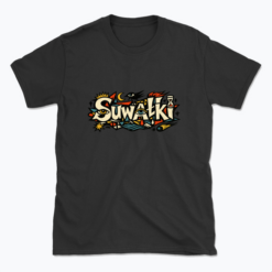 Abstrakcyjne Suwałki - T-shirt
