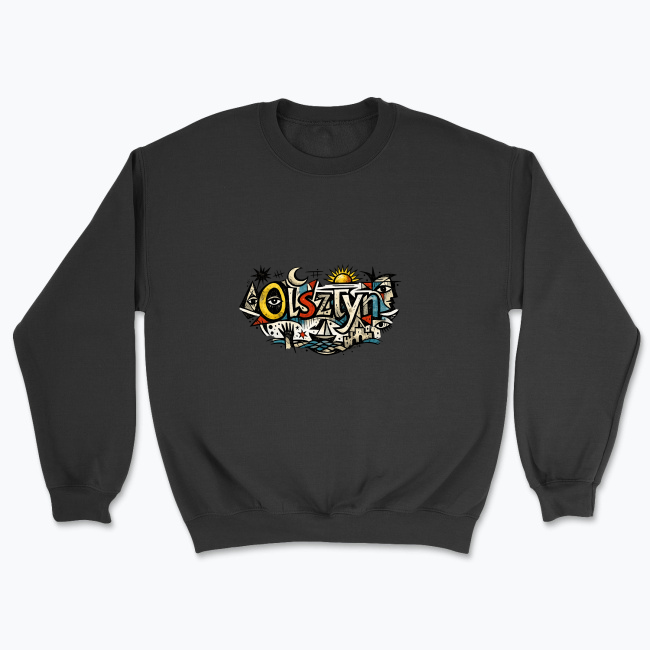 Abstrakcyjny Olsztyn - Bluza