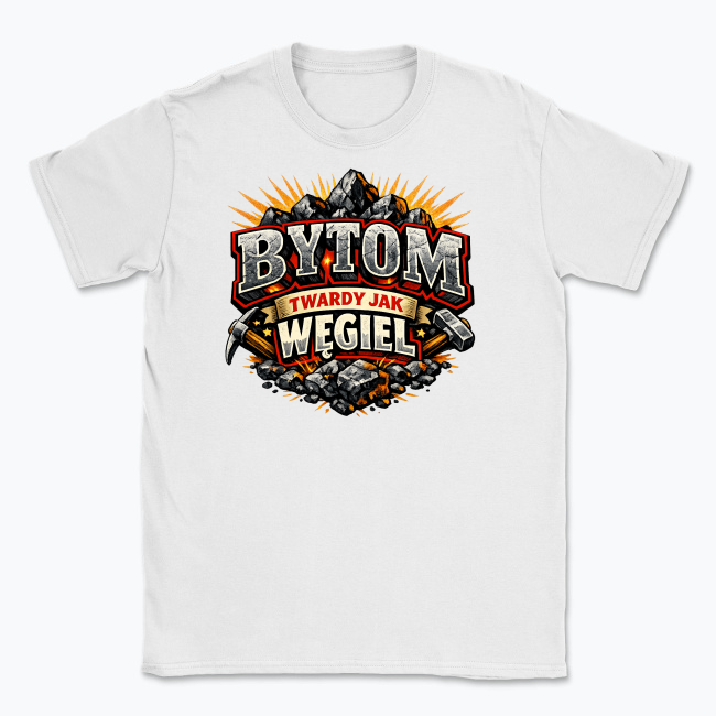 Bytom - Twardy jak węgiel - T-shirt
