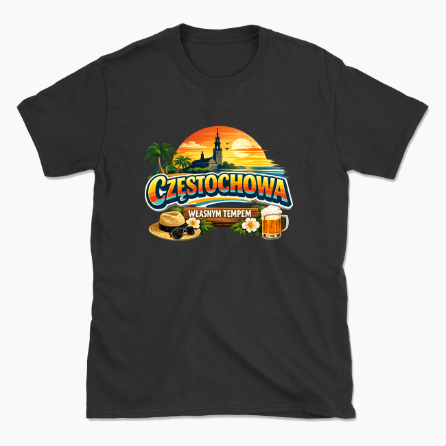 Częstochowa - Własnym tempem - T-shirt