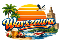 Alternative view of Wakacyjna Warszawa Sunset - Koszulka damska