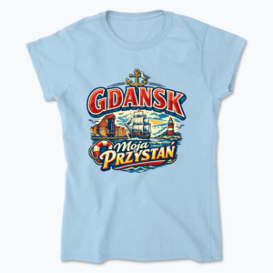 Gdańsk - Moja przystań - Koszulka damska
