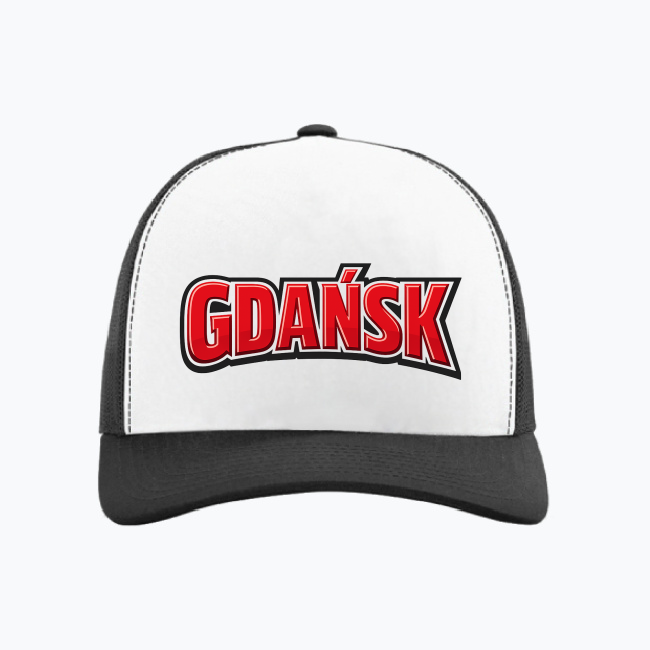 Gdańsk Red - Czapka z daszkiem