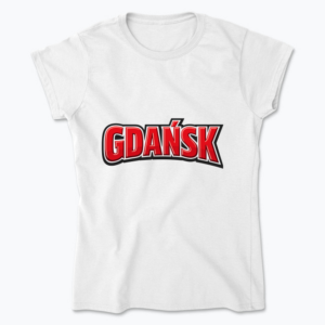 Gdańsk Red - Koszulka damska
