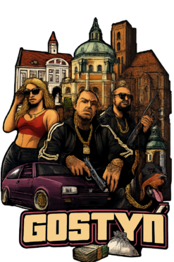 Alternative view of Gostyń Game - T-shirt