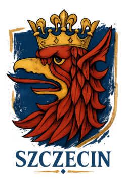 Alternative view of Herb Szczecina - T-shirt