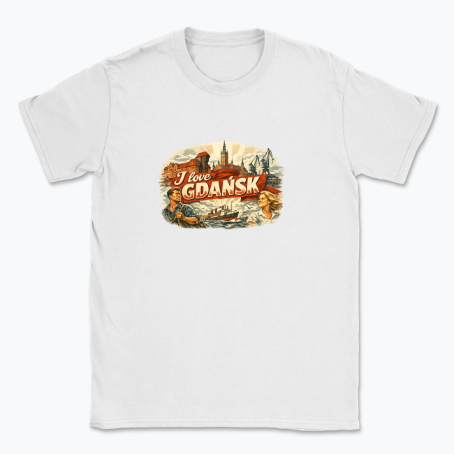I Love Gdańsk - PRL - T-shirt