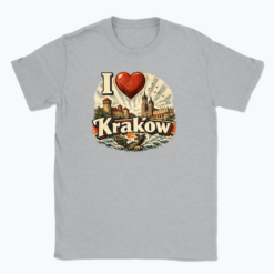 I love Kraków PRL - T-shirt