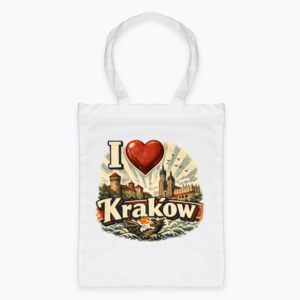I love Kraków PRL - Torba